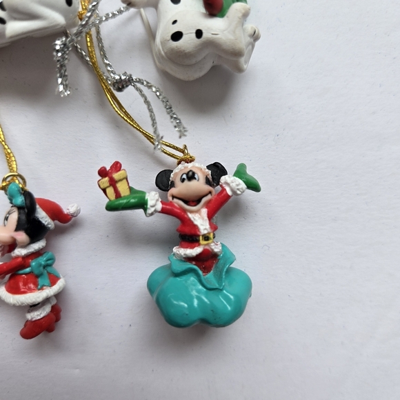 Disney Miniature Christmas Ornaments Vintage 1990s - Picture 2 of 8